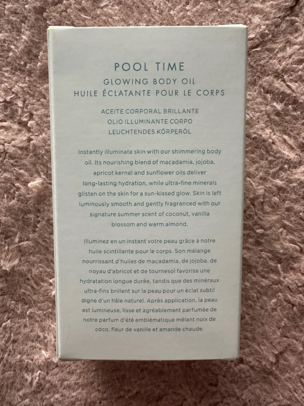Summer Fridays POOL TIME™ GLOWING BODY OIL